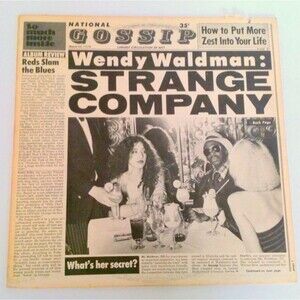 WENDY WALDMAN Strange Company LP 1978 Warner Brothers